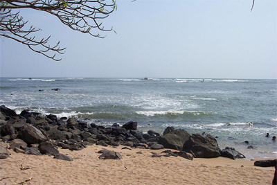Beach at Playa Los C�banos, El Salvador