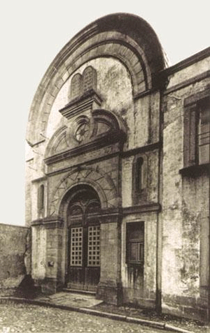 JEWISH AND KOSHER FRANCE: The ancient synagogue of Saint-Die, FRANCE