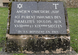 THE JEWISH CEMETERY OF TOUL, FRANCE