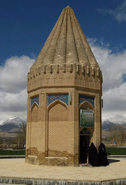 IRANIAN JEWS: The shrine of Habakkuk in Toyserkan.